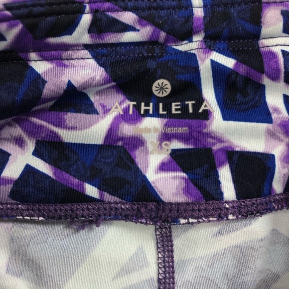 Athleta Geometric Print Leggings XS - Picture 5 of 8